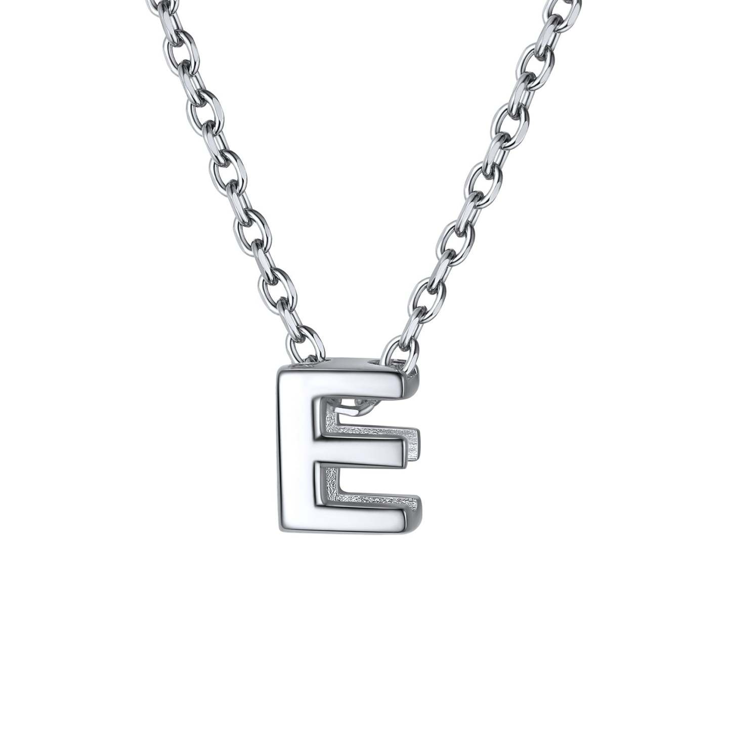 925 Sterling Silver A-Z Initial Necklace For Women