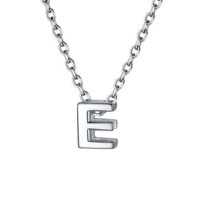 925 Sterling Silver A-Z Initial Necklace For Women