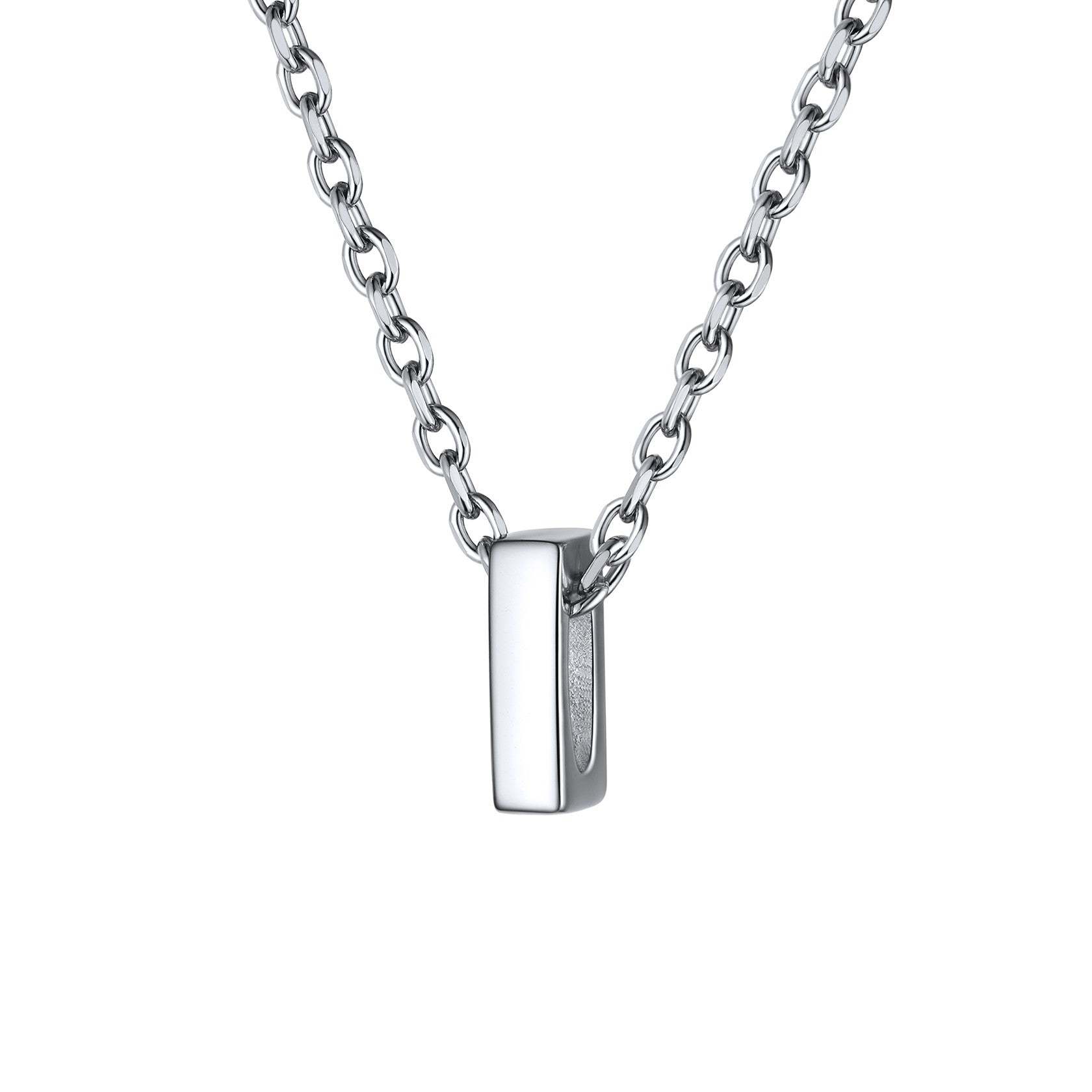 925 Sterling Silver A-Z Initial Necklace For Women