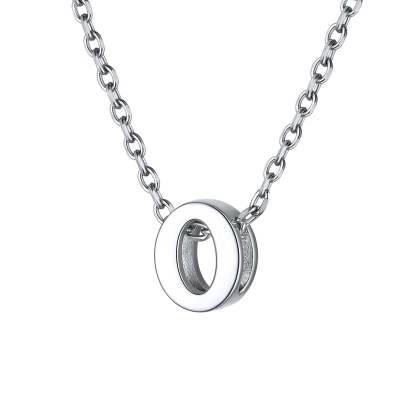 925 Sterling Silver A-Z Initial Necklace For Women