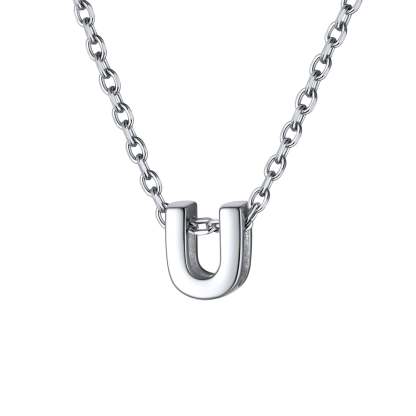 925 Sterling Silver A-Z Initial Necklace For Women