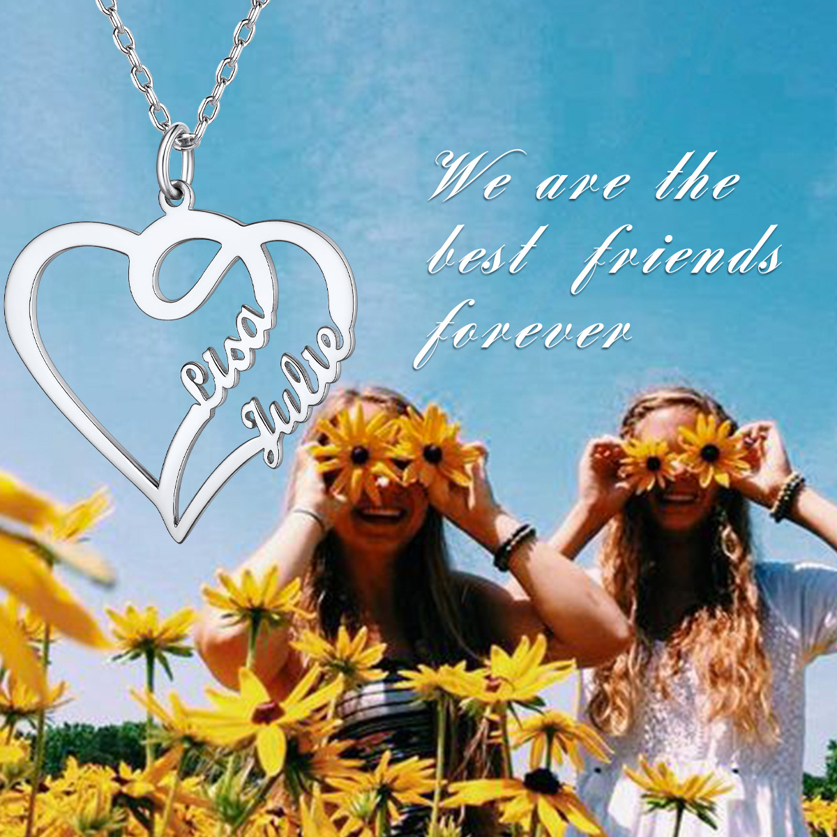 Personalized Name Necklace for Women