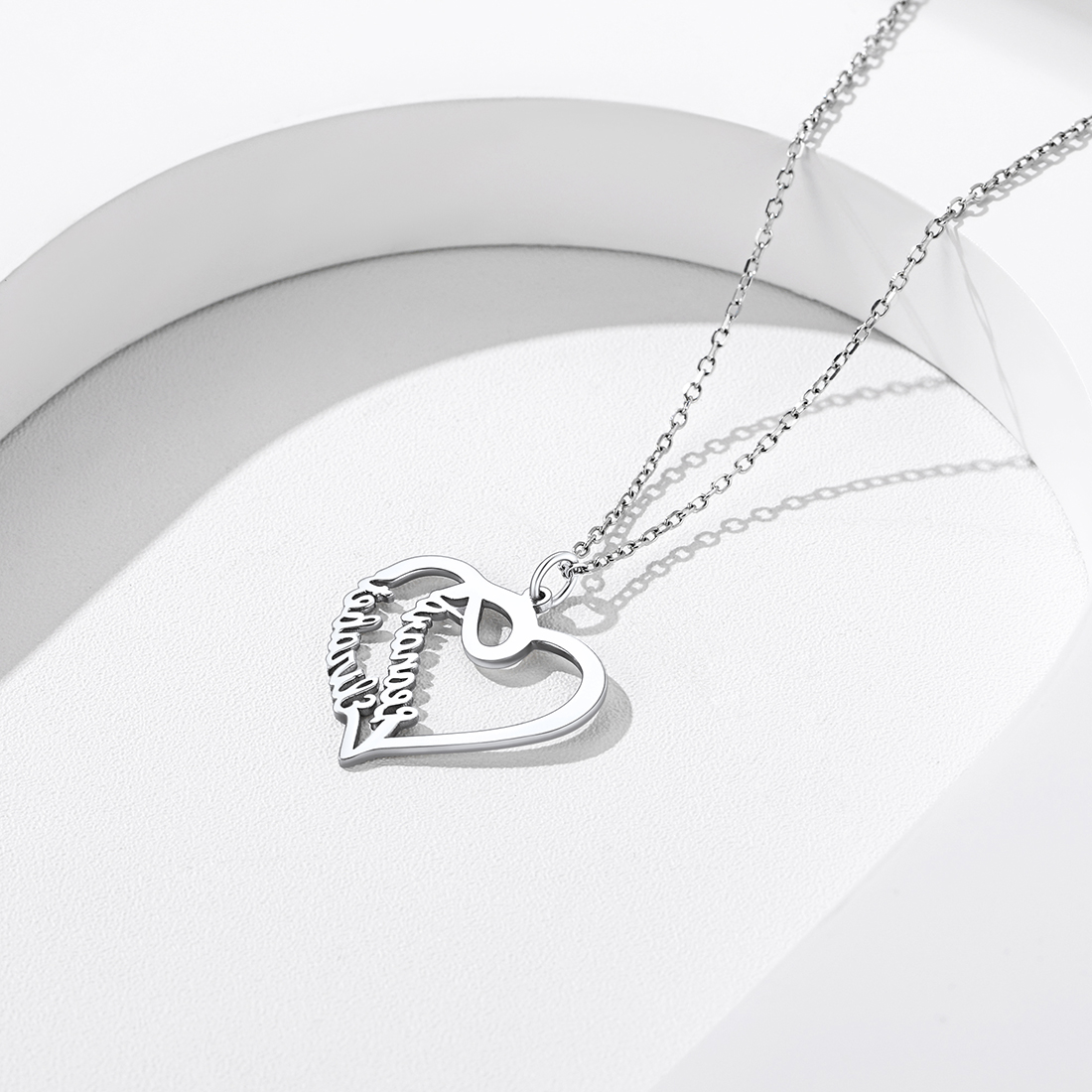 Personalized Heart Name Necklace for Women occasion