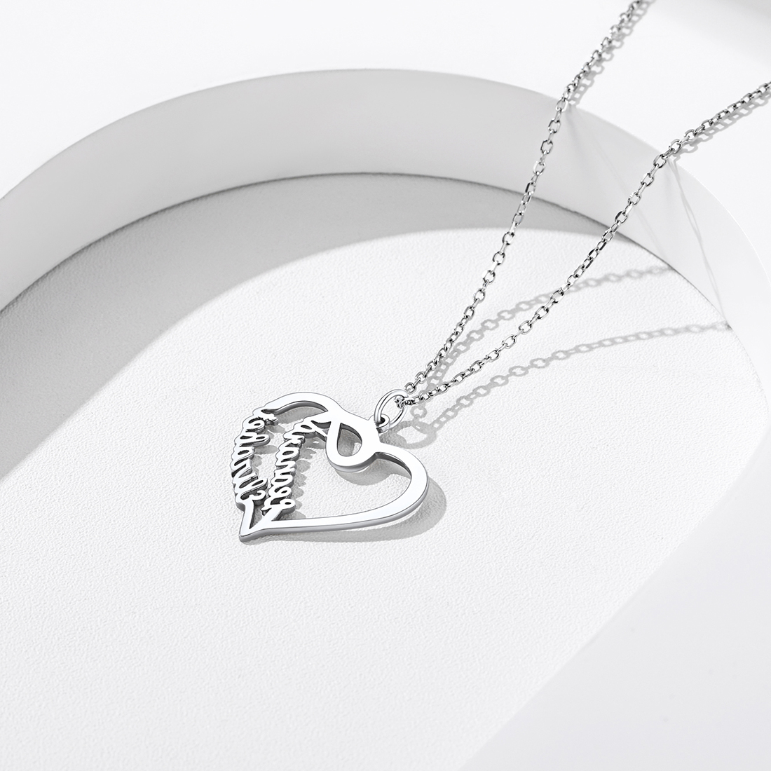 Personalized Heart Name Necklace for Women occasion