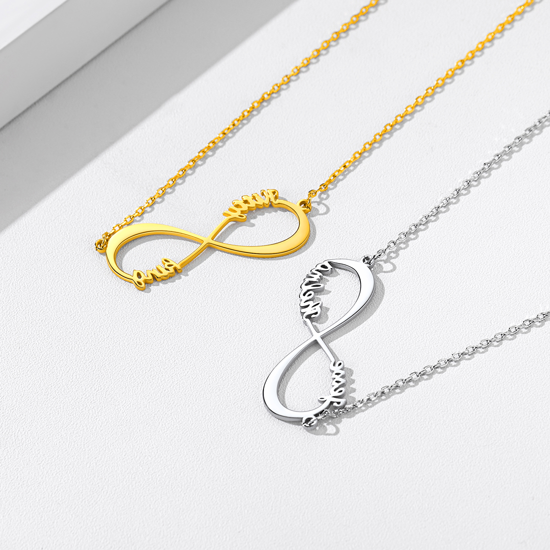 Personalized Name Infinity Pendant Necklace for Women collection