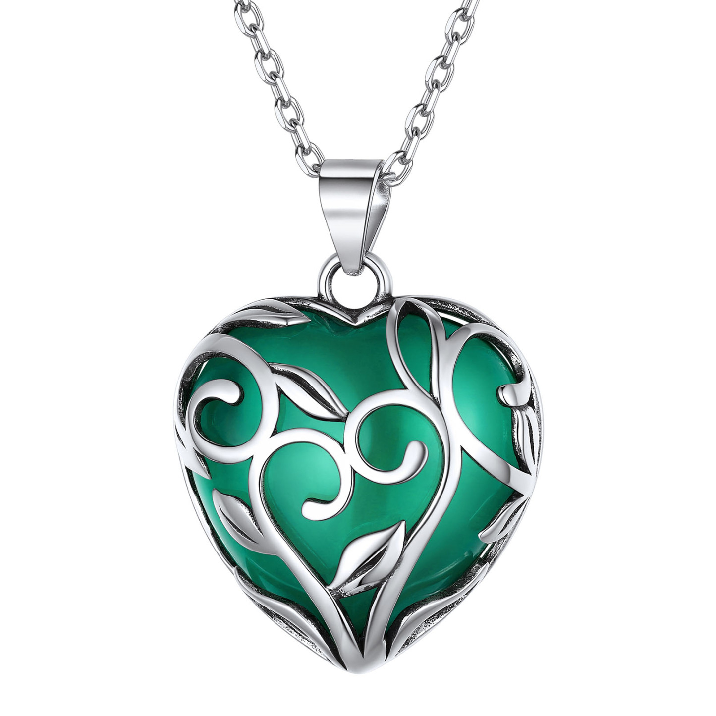 Birthstone Tree of Life Pendant Necklaces for Women MAY