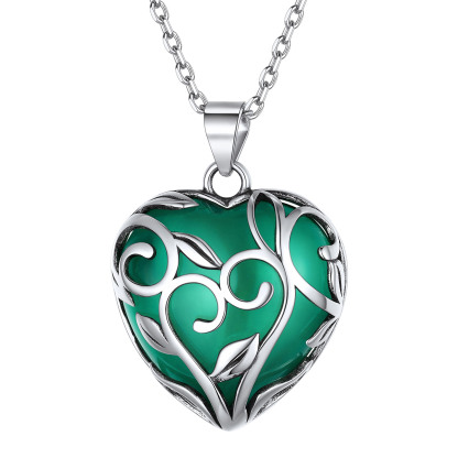 Birthstone Tree of Life Pendant Necklaces for Women MAY