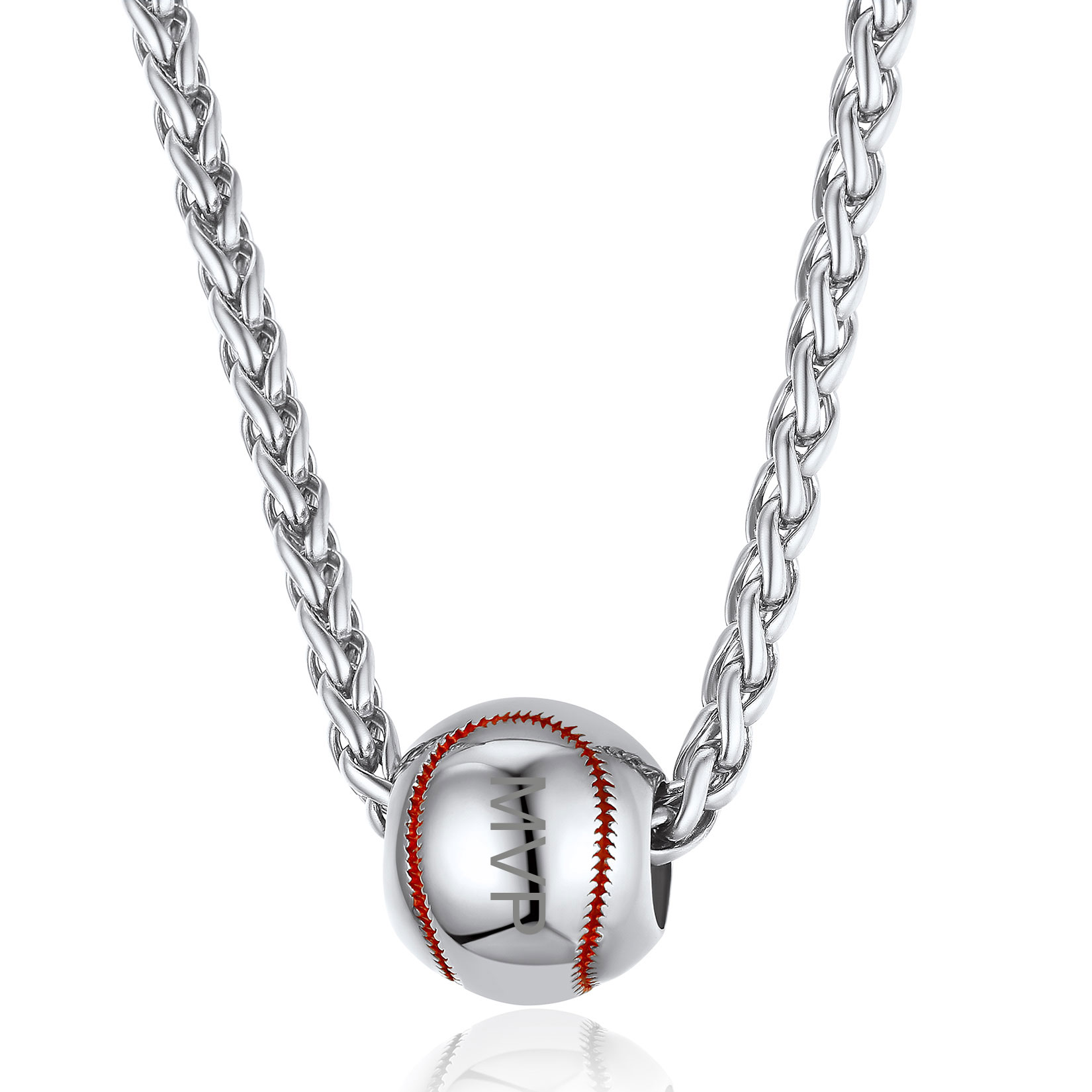  Customized Baseball Necklace Sports Pendant
