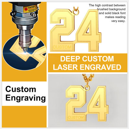 Personalized Engraved Necklace For Men 