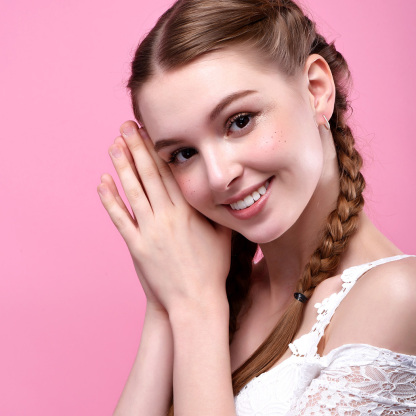 Sterling Silver Circle Huggie Round Hoops Earrings for Women model