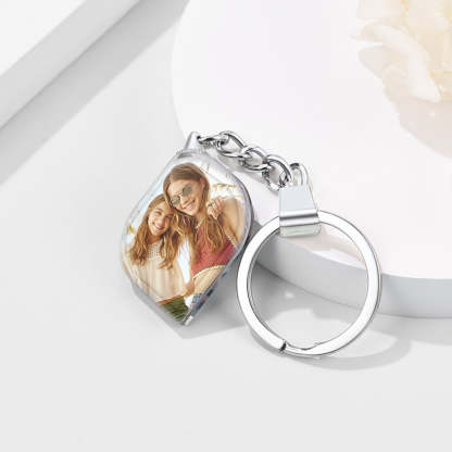 Custom Double Sided Photo Acrylic Personalized Keychain