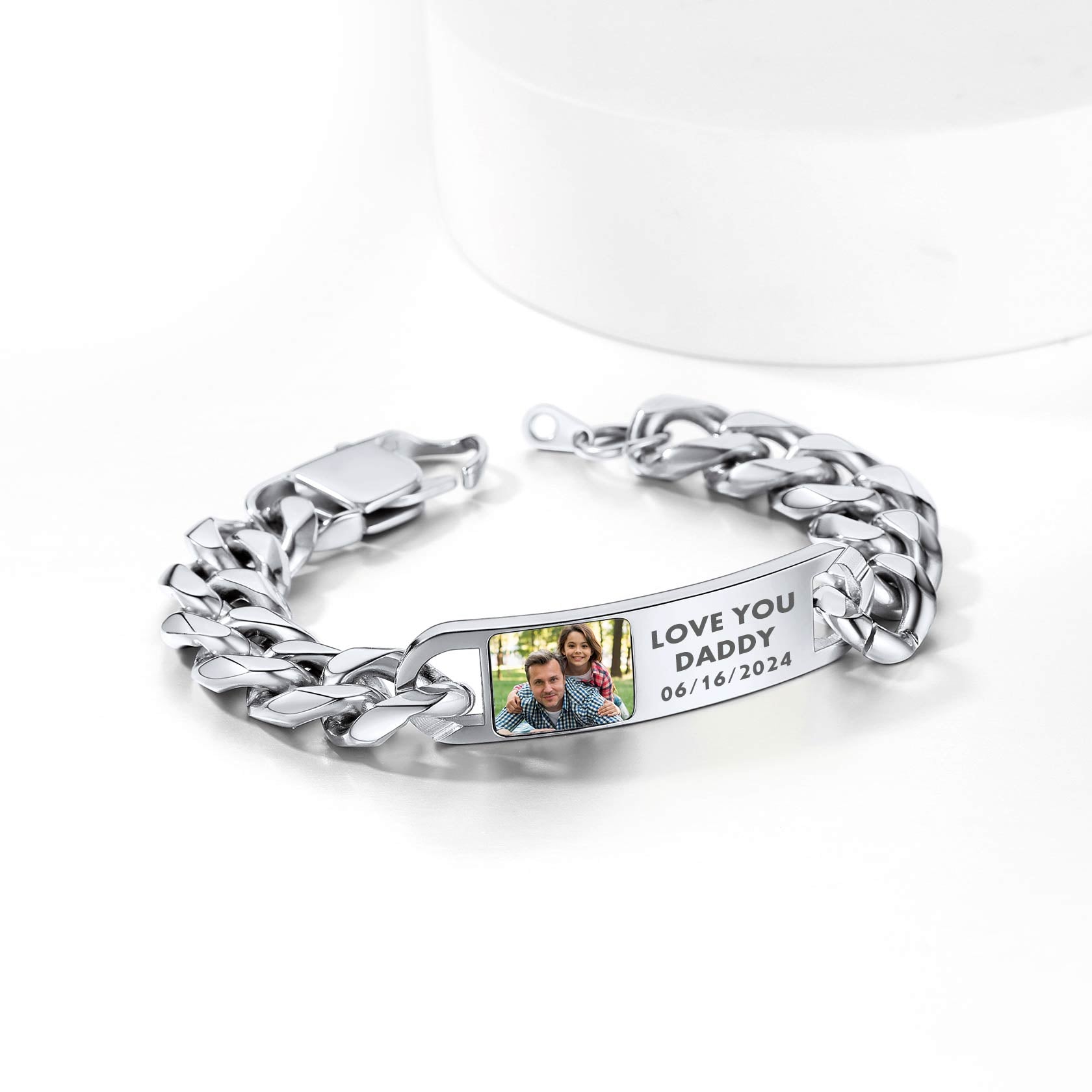 Personalized Picture Cuban Link Bracelets