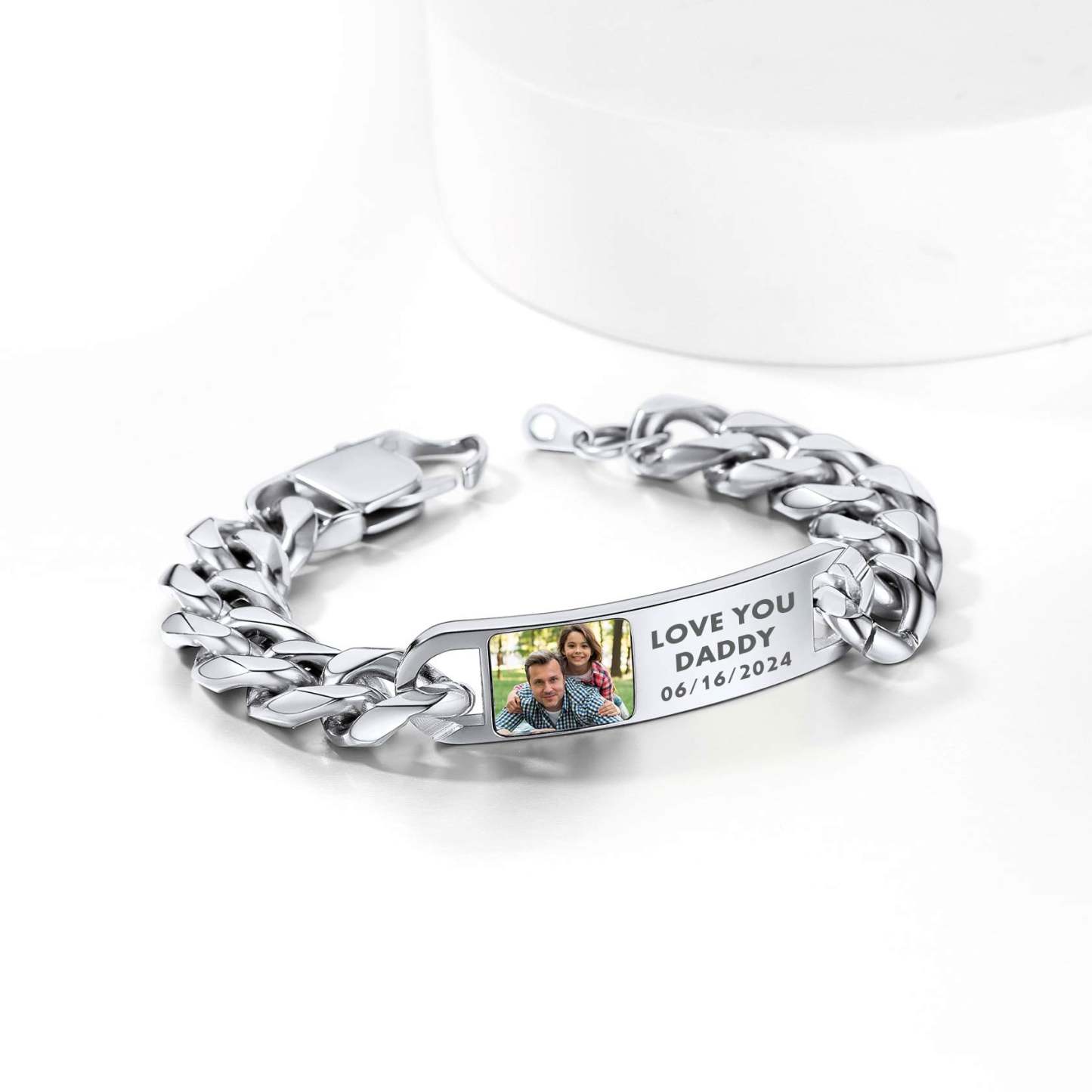 Personalized Picture Cuban Link Bracelets