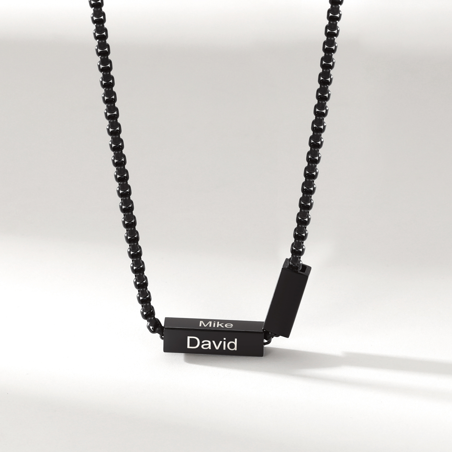 Custom 1-4 Names Bar Necklace