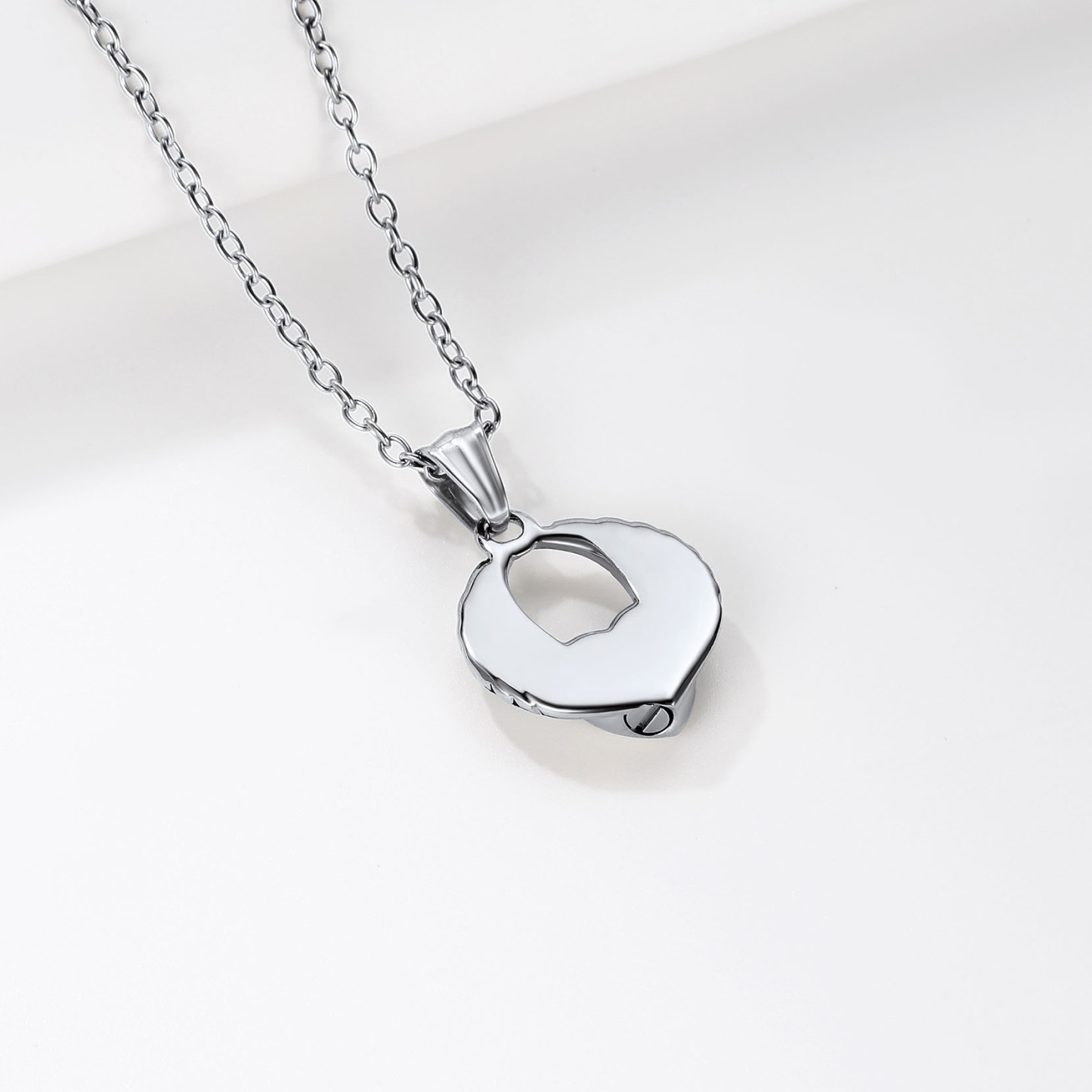 Custom Engraved Heart neckalce