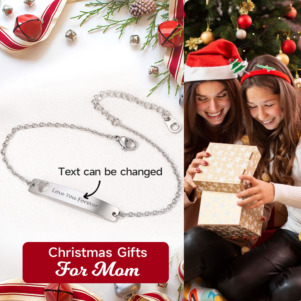 Custom Engraved Bracelets for mom