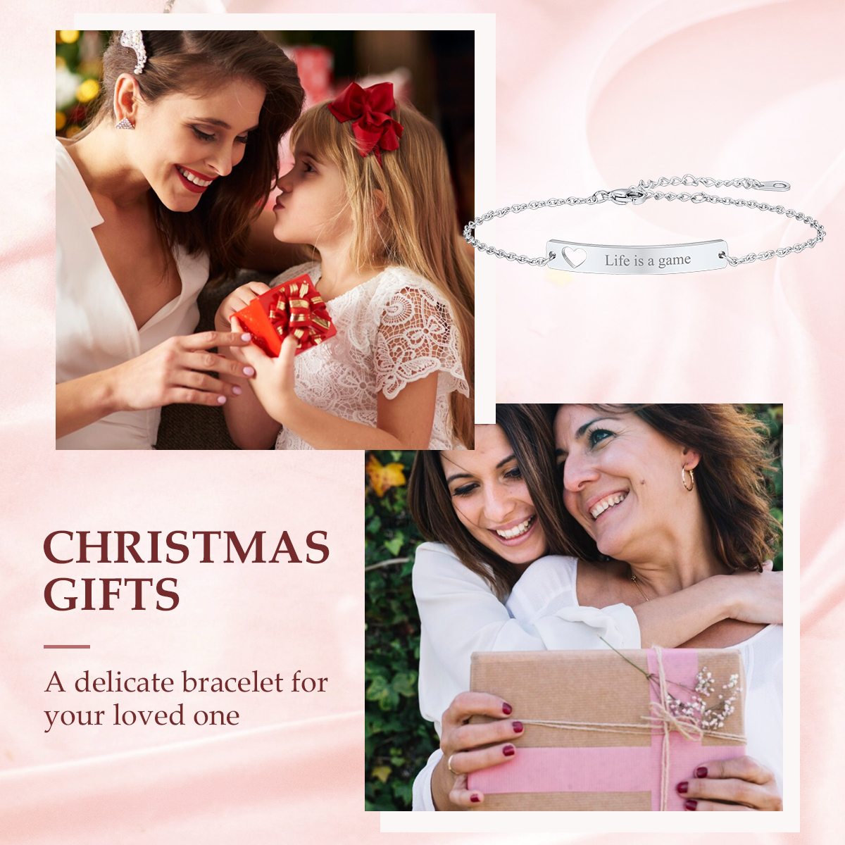 Custom Engraved Bracelets gift