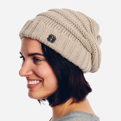 Custom Monogram Letter Initial Brooch Pin