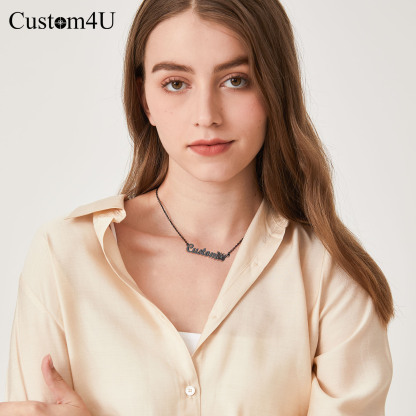 Custom Chain Necklace with Butterfly for Women