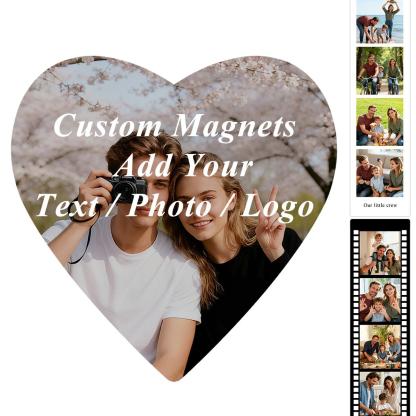 Custom Photo Fridge Magnet