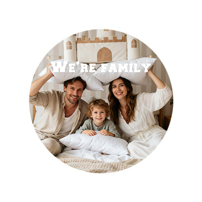 Custom Photo Round Fridge Magnet