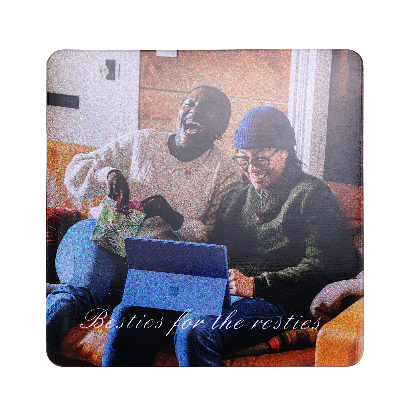 Custom Photo Square Fridge Magnet