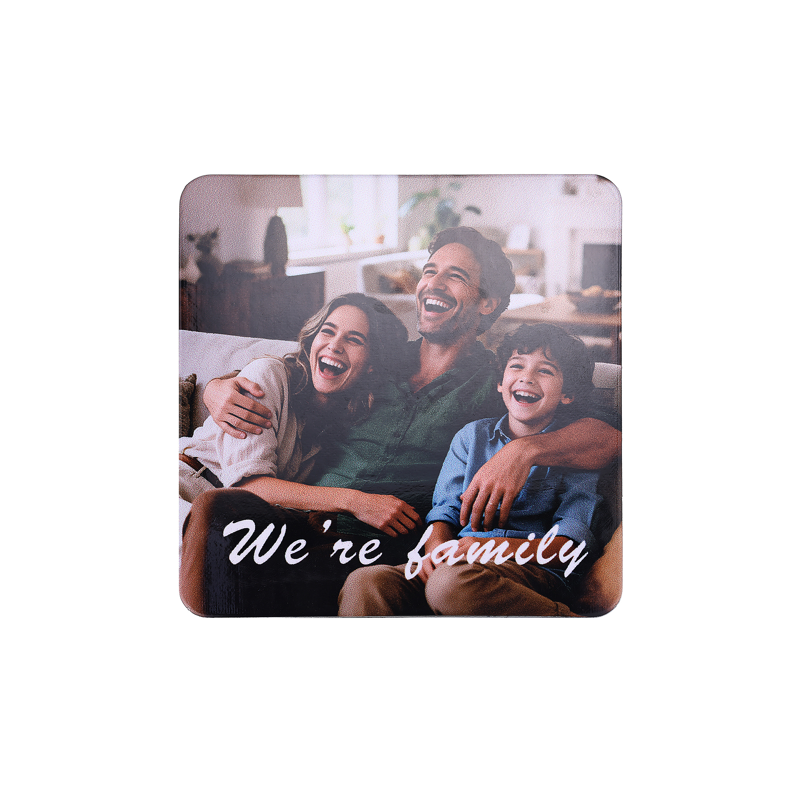Custom Photo Square Fridge Magnet for friend