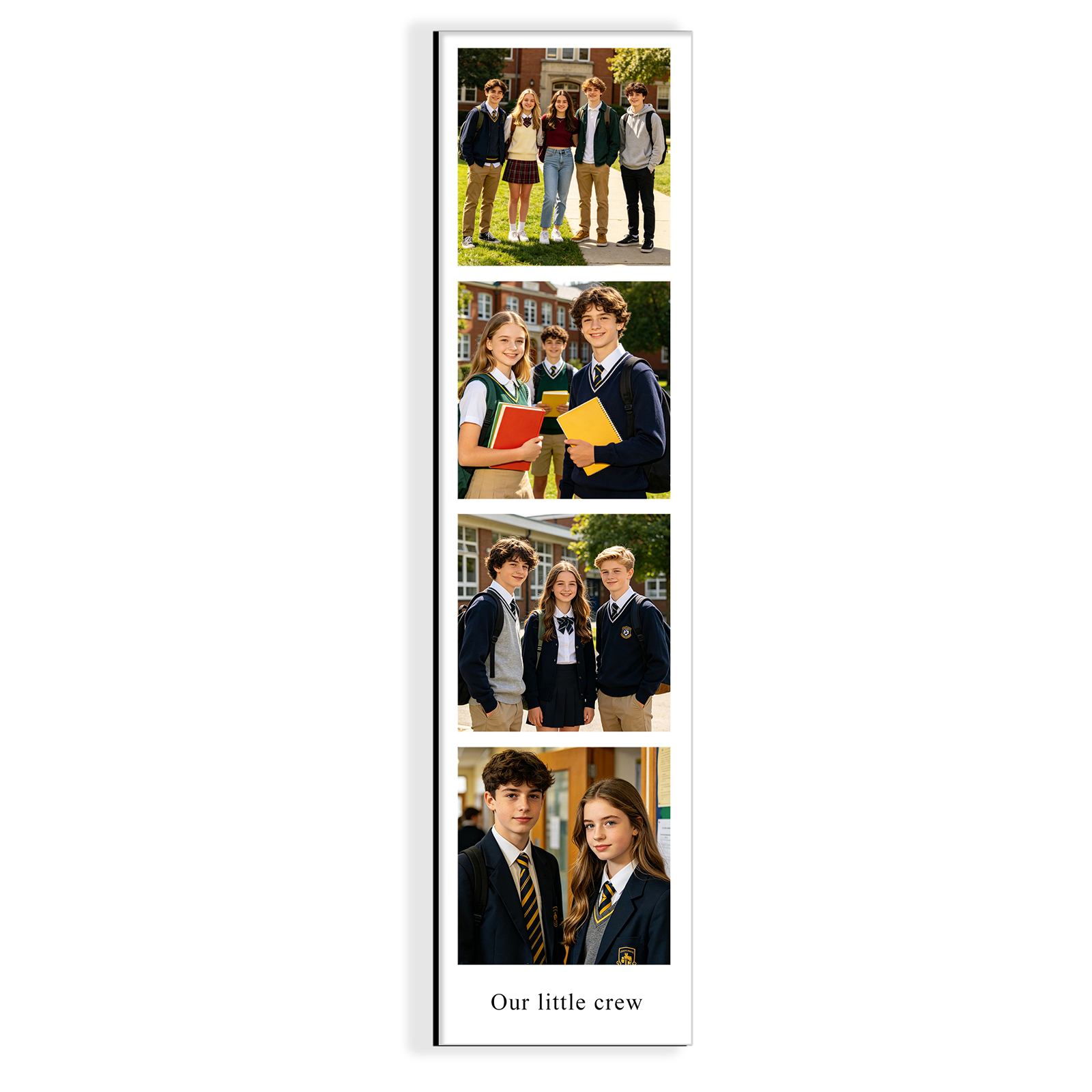 Custom Photo Strip Fridge Magnet