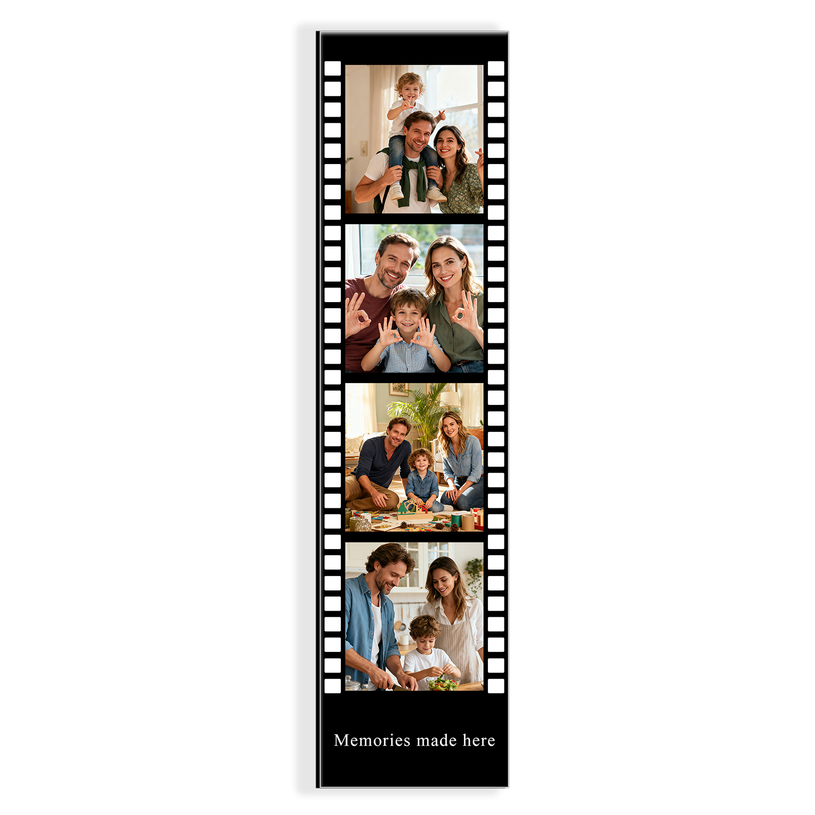 Custom Photo Strip Fridge Magnet