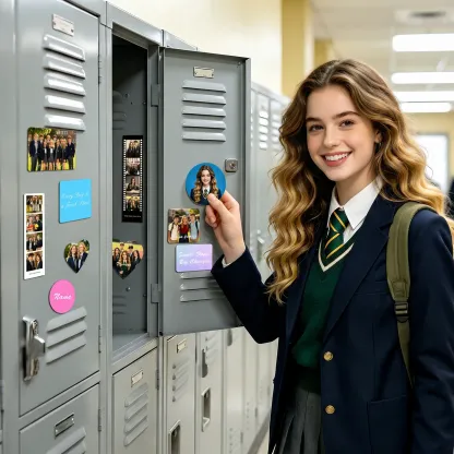 Custom Photo Strip Fridge Magnet