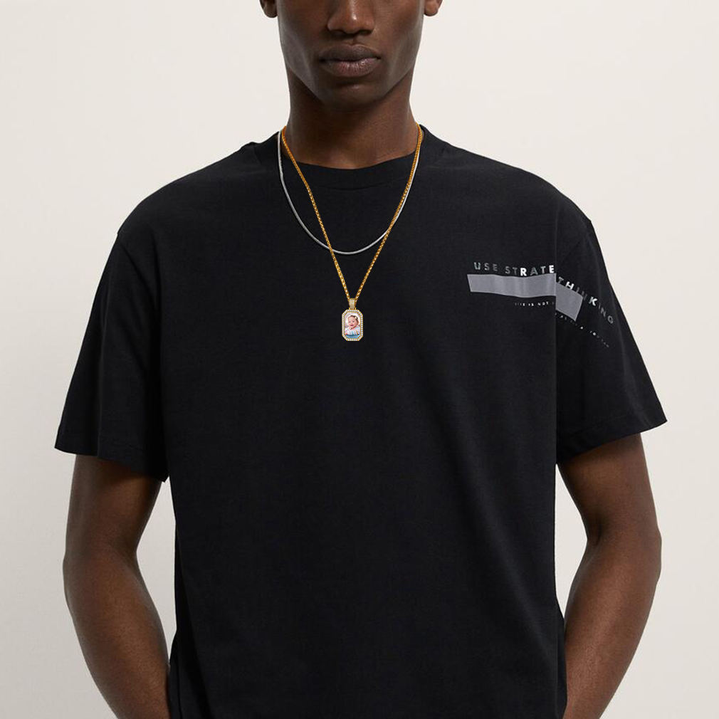 Custom Picture Military Tags Necklace for Men Women