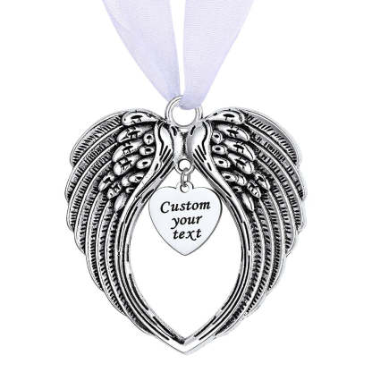 Personalized Text Christmas Ornament Christmas gift