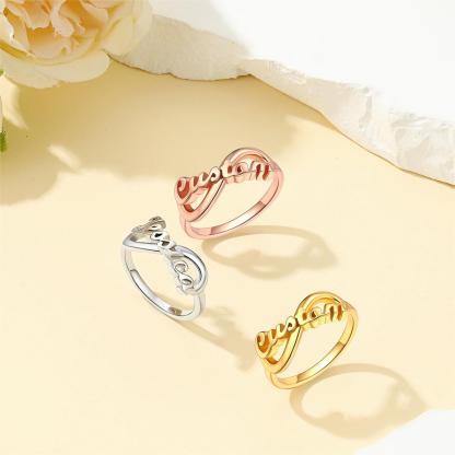 Custom4U Custom Name  Ring