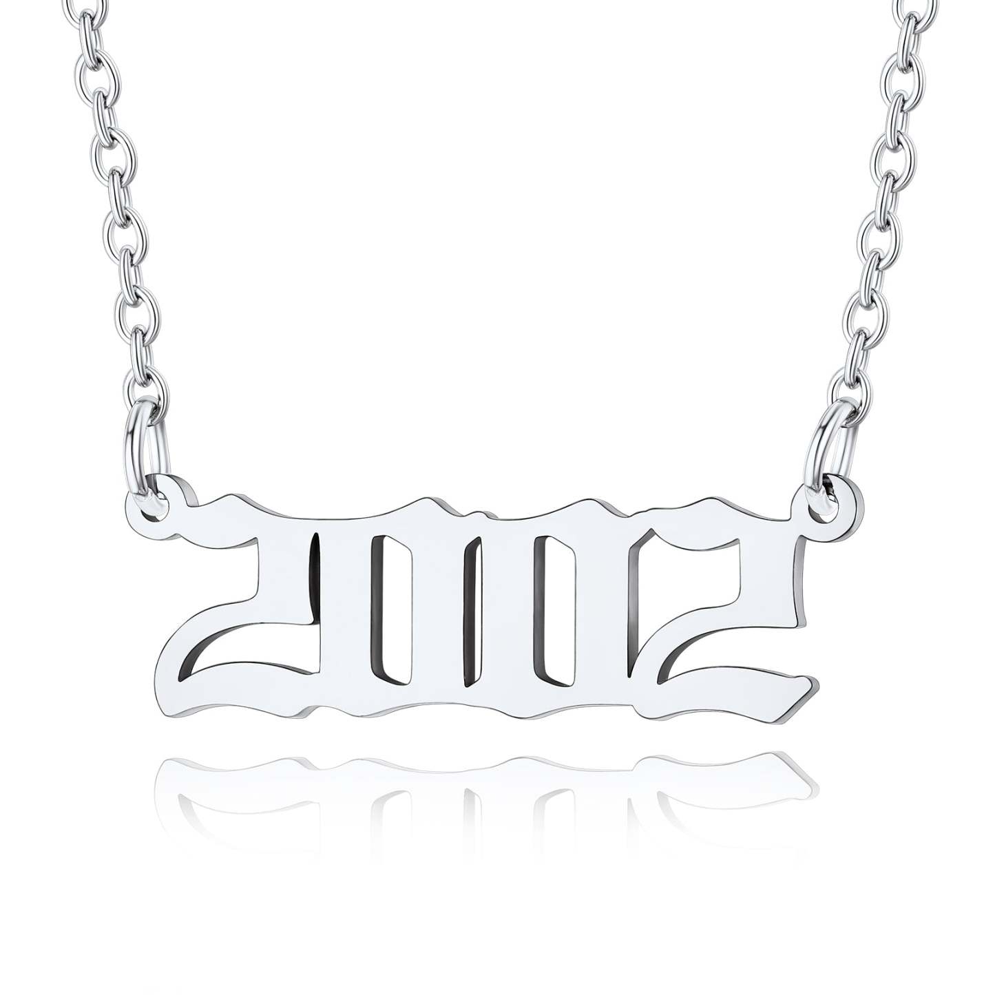 Custom4U Personalized Lucky Angel Number Necklace for Women Men