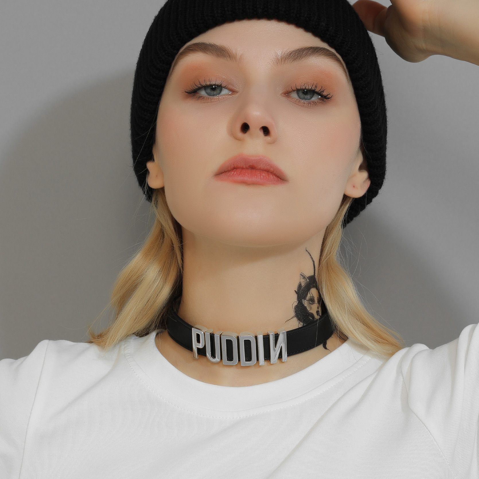 Punk Leather Choker Adjustable Neck Collar Necklaces For Women