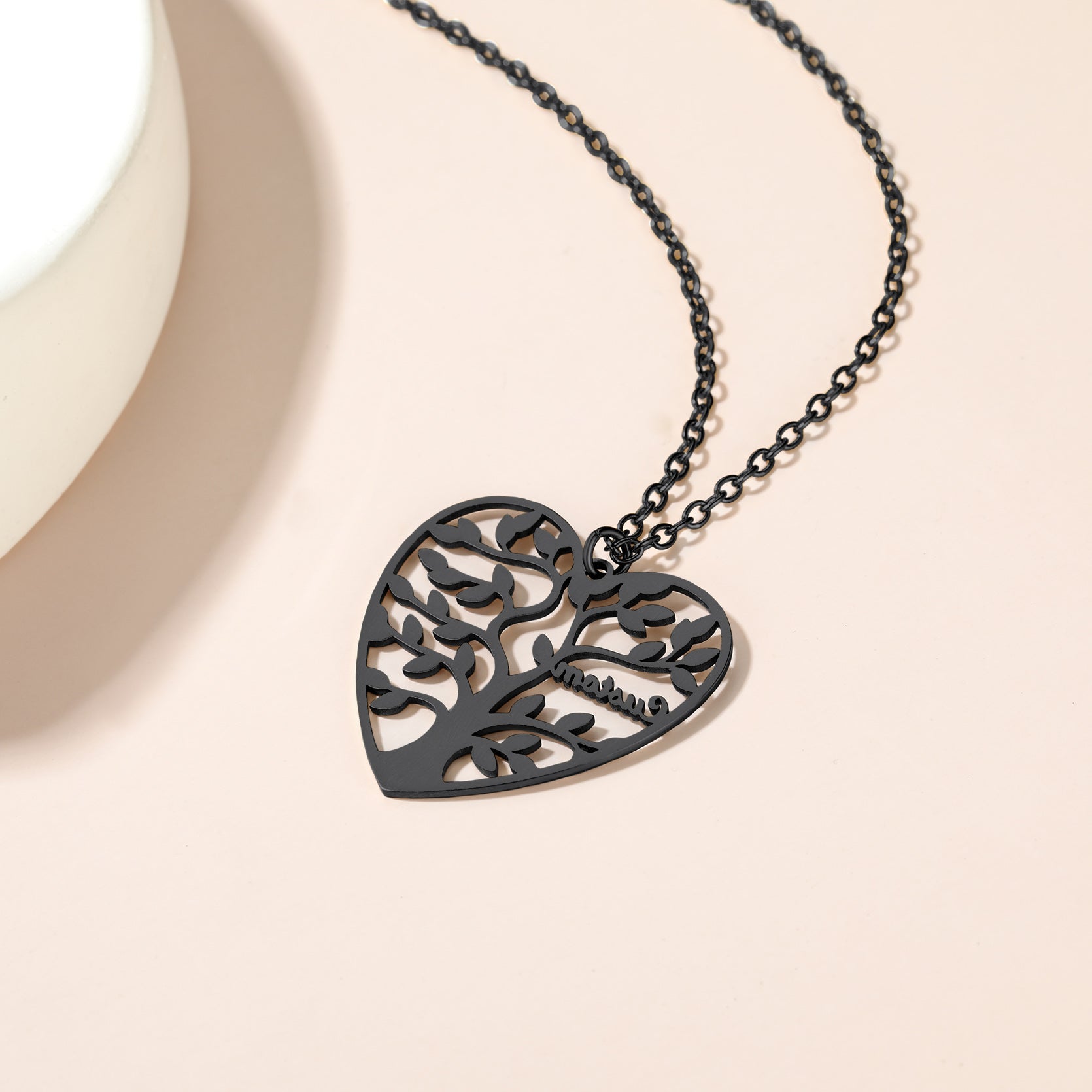 Custom4U Tree Of Life Necklace-black