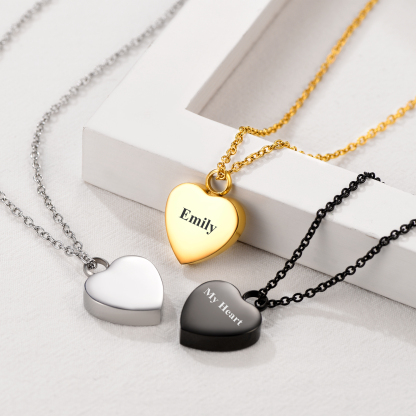 Cremation Urn Necklace for Ashes 