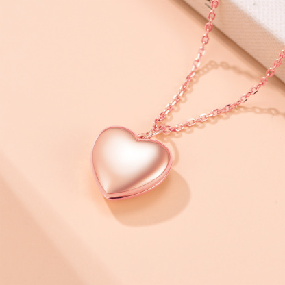 Personalized Photo Heart Silver Locket Necklace occasion