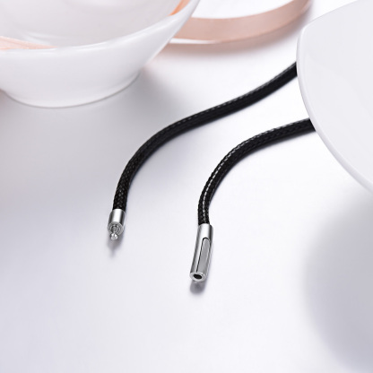 Waterproof Leather Necklace Cord for Men DIY Chain
