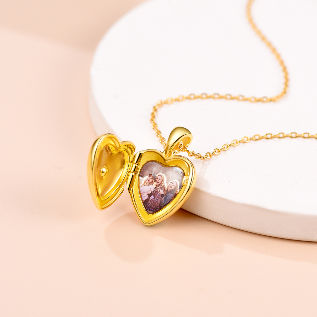 Personalized Birthstone Locket Photo Necklace occasion