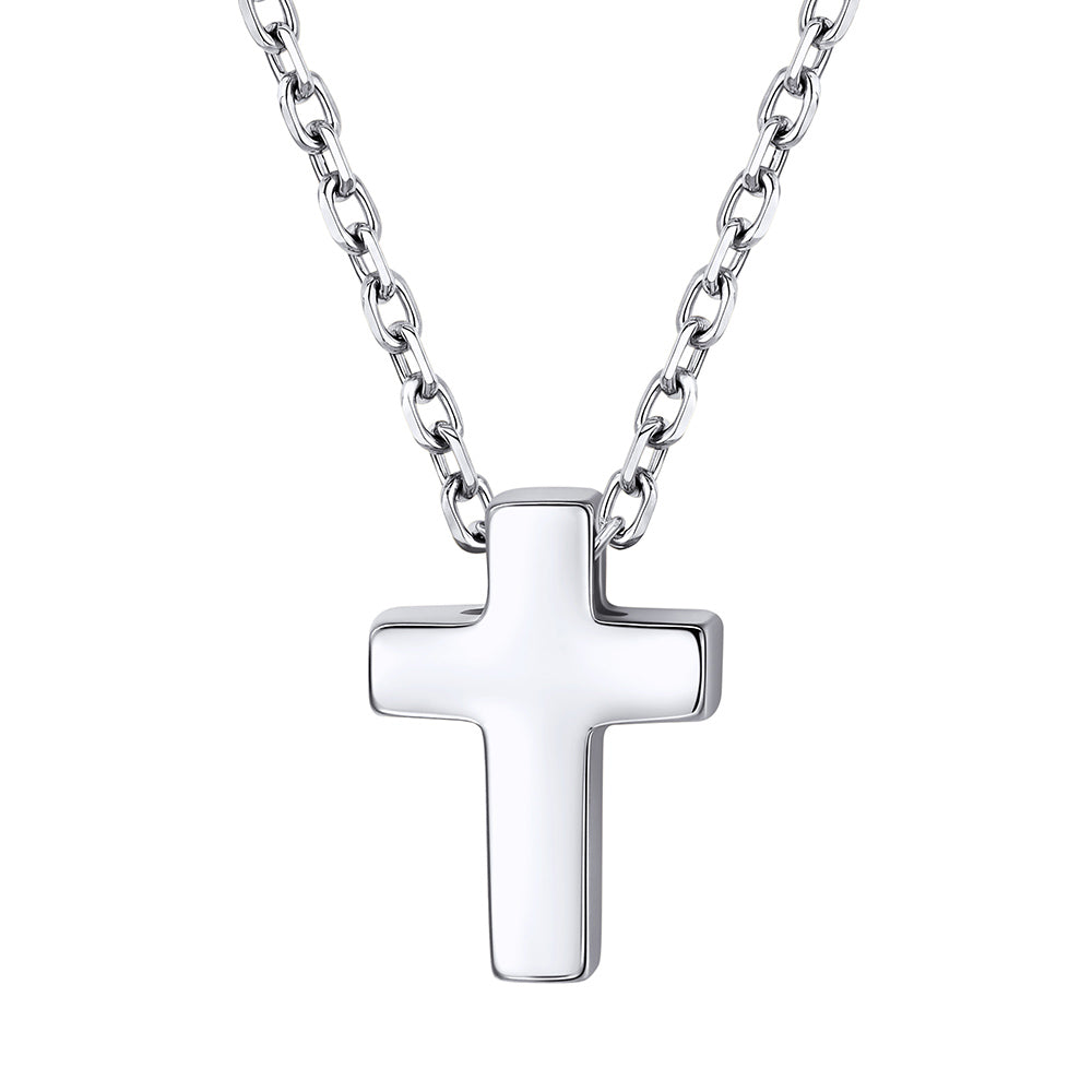 Dainty Cross Pendant Necklace for Women