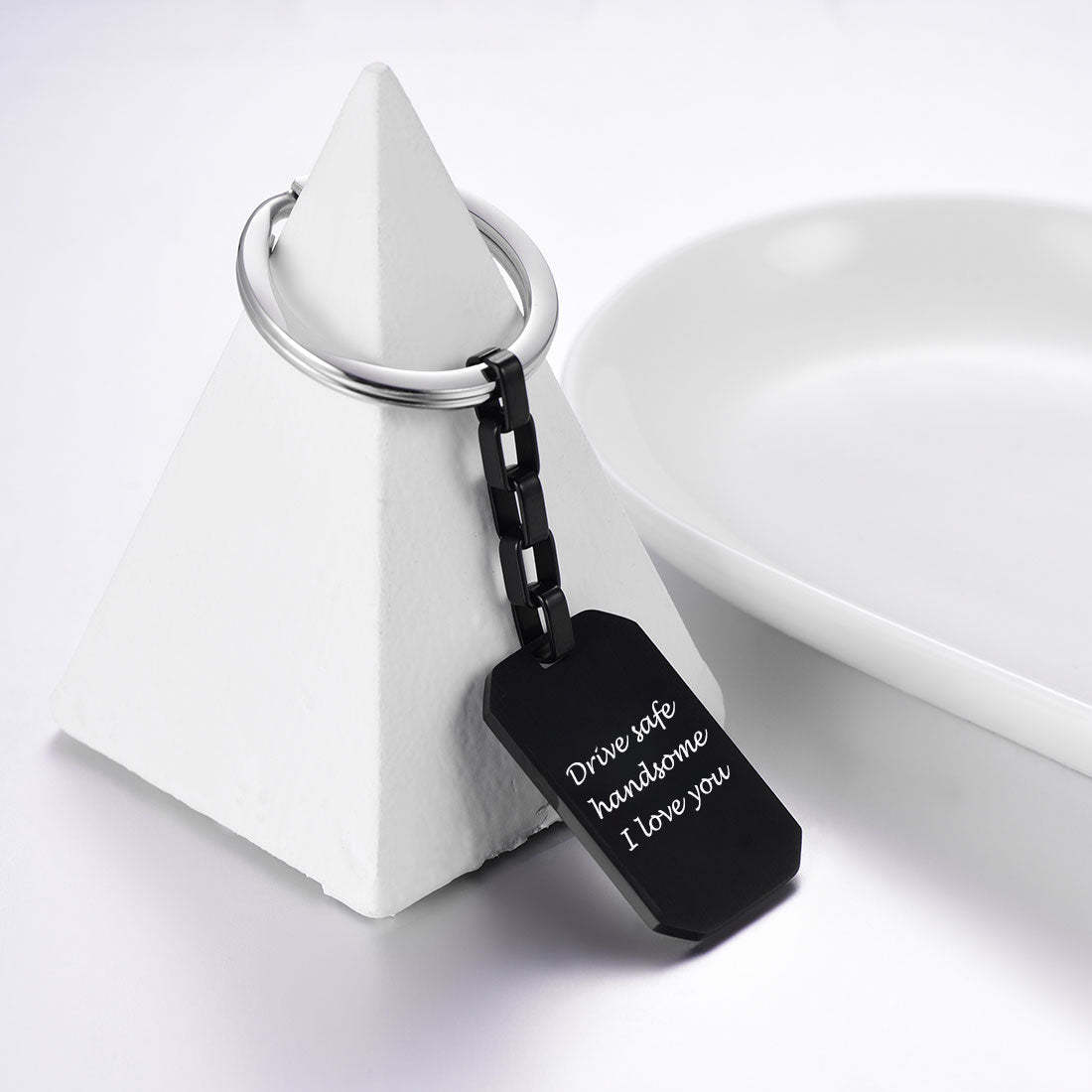 Custom Dog Tag Keychains 