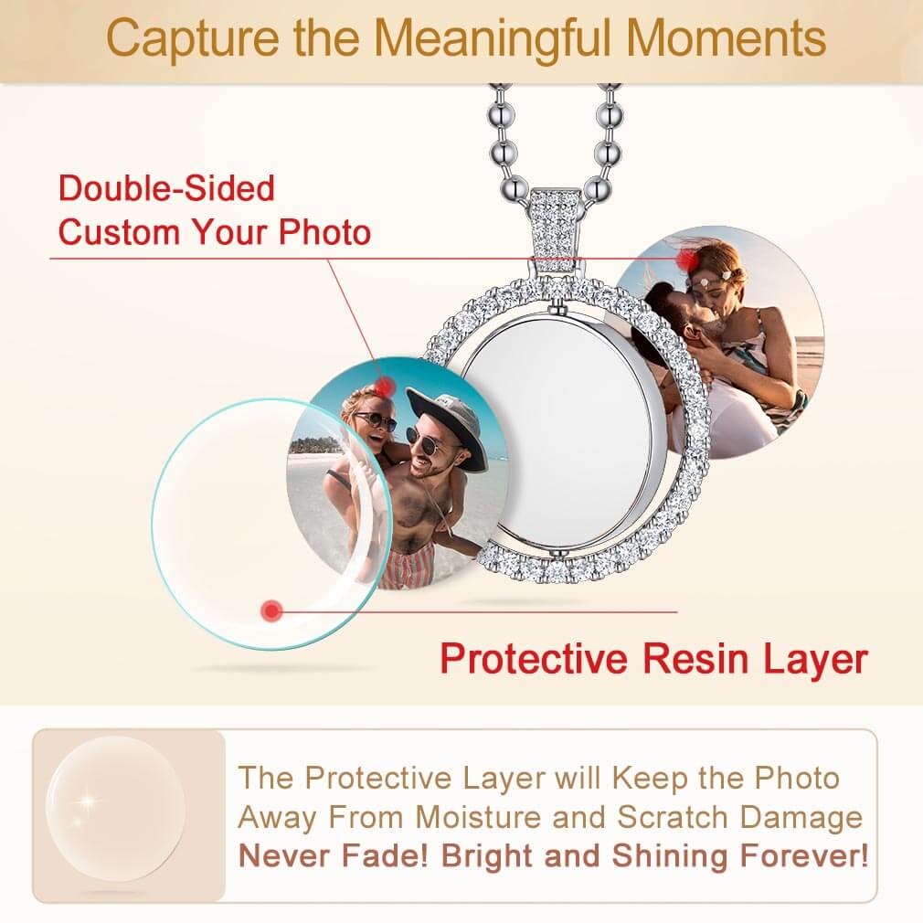 Double Side Photo Personalized Car Hanging Picture Car Accessories protective
