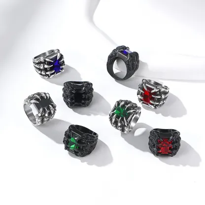 Dragon Claw Eye Ring