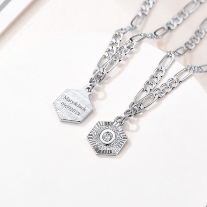 Custom A-Z Initial Ankle Bracelet With Figaro Foot Chain For Women 