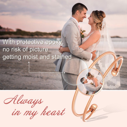 Personalized Photo Cuff Bracelets