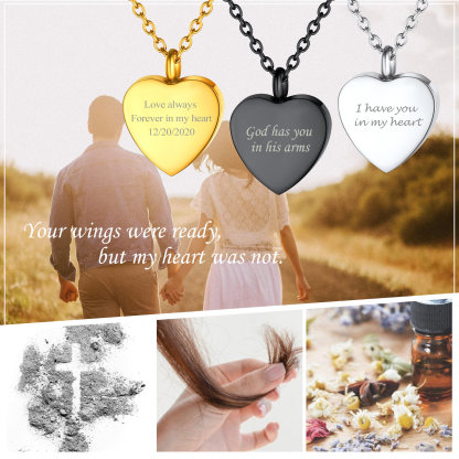 Cremation Urn Necklace for Ashes