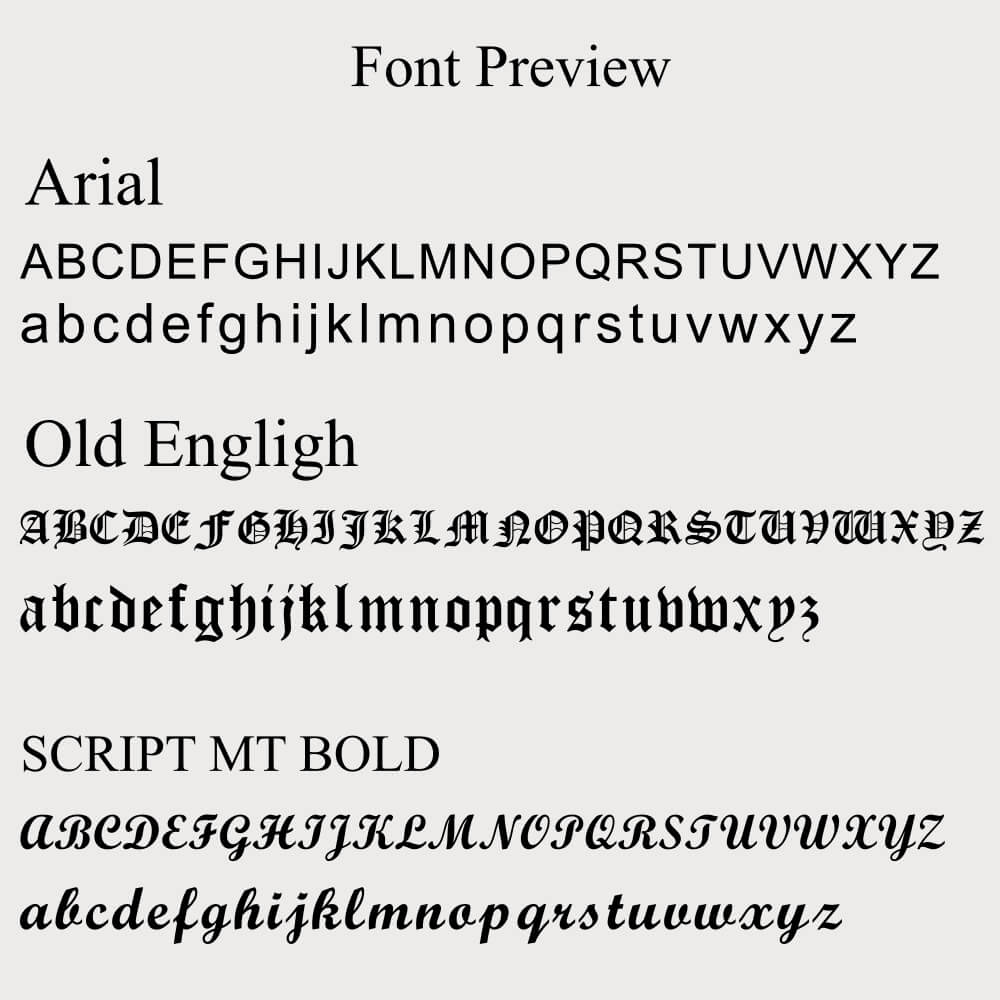 font choose