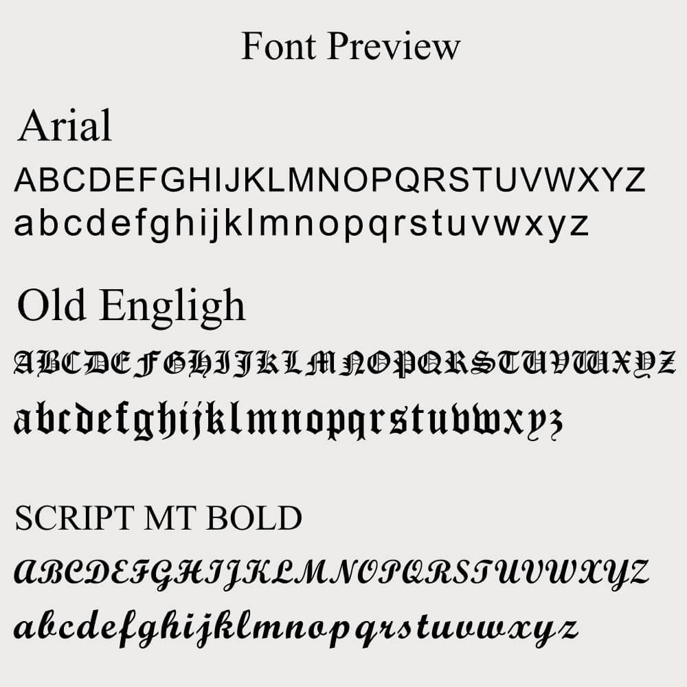 font choose