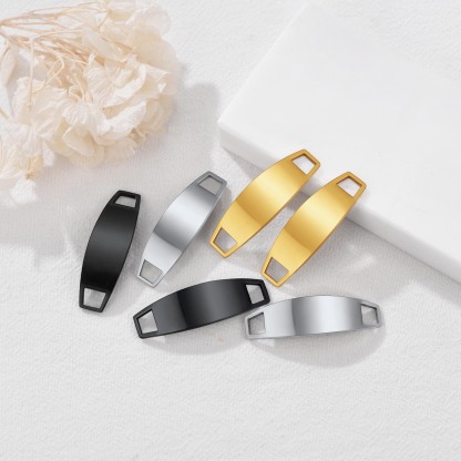 Personalized Engraved 2Pcs ShoeLace ID Tag Shoe Buckles for Men collection